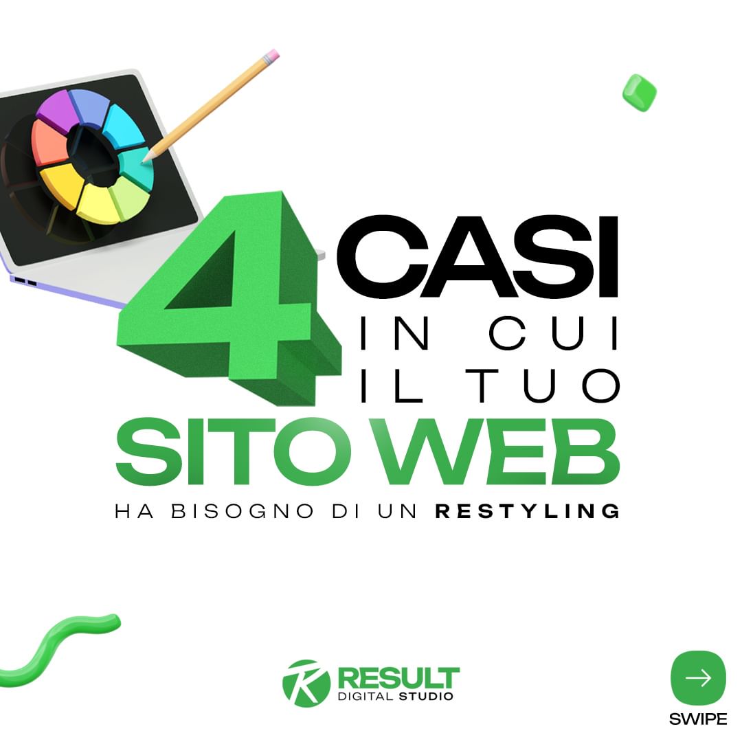 Scopri di più sull'articolo 4 casi in cui il tuo sito web ha bisogno di un restyling